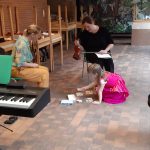 in de lesjes muziektuin leerden we de noten van het notenhuis
